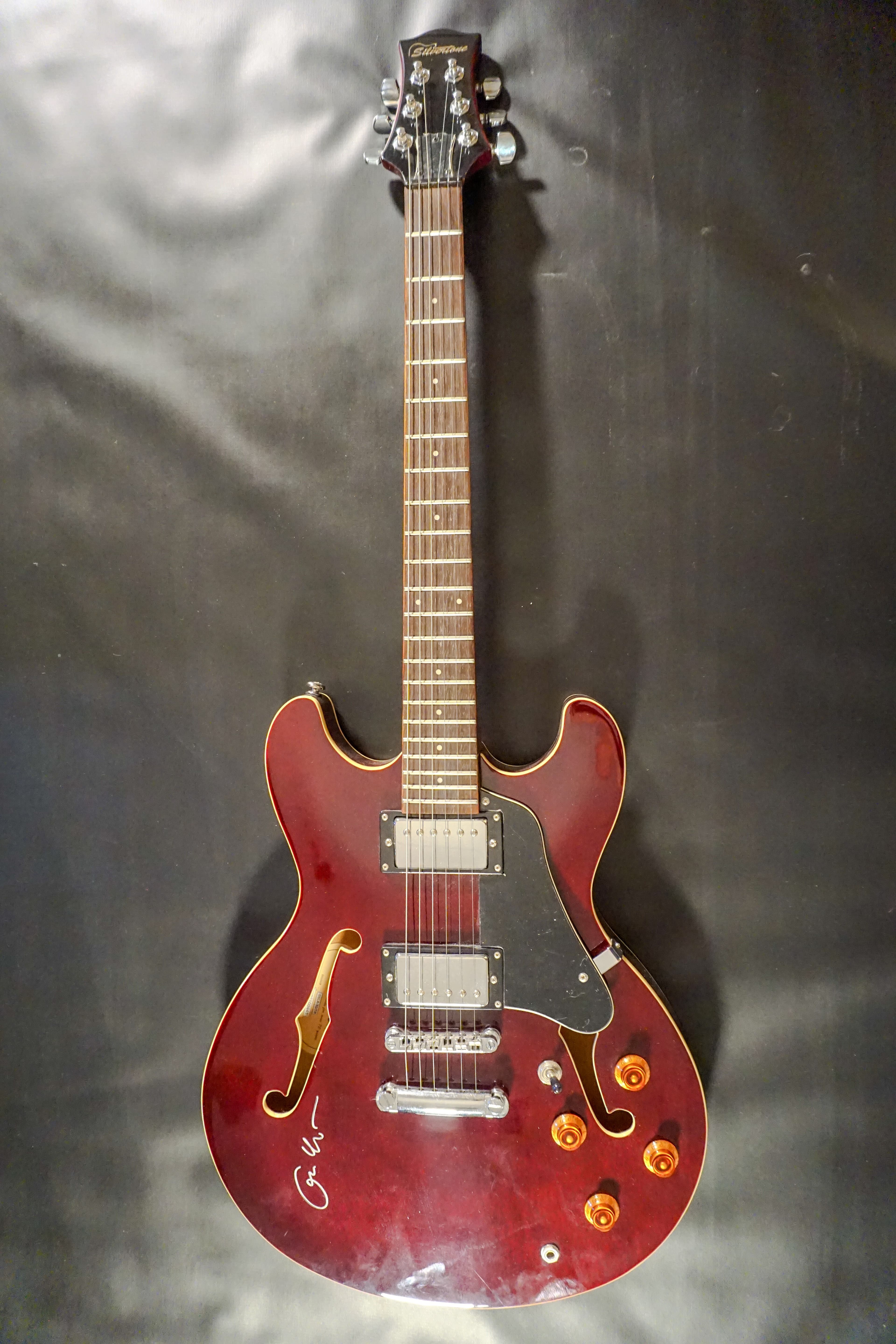 Signed Eric Clapton Silvertone